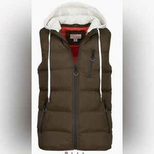 Swims Helg Hoodie Puffer Vest M